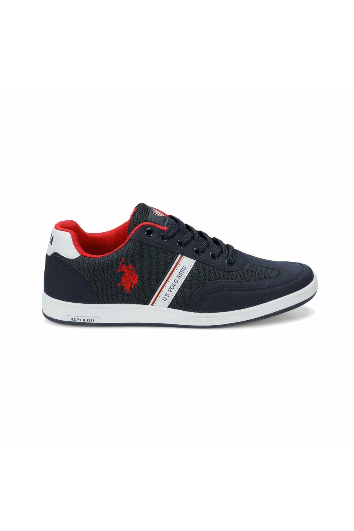 یو اس پولو کفش کتانی راحتی مردانه پولو مدل Kares 1FX سرمه‌ای، از برند U.S. Polo Assn.