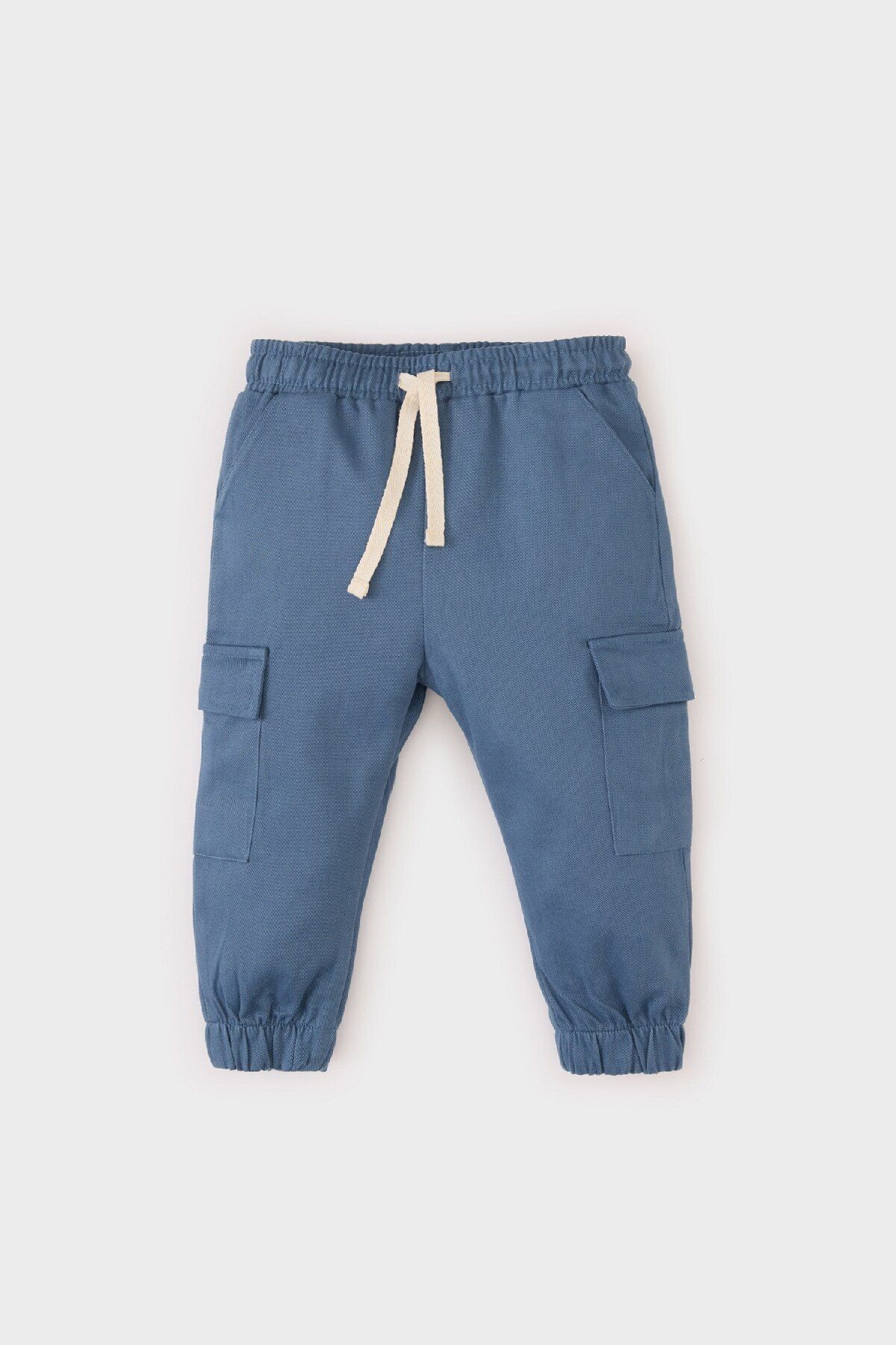 DeFacto-Baby Boy 2-Piece Set Printed Sweatshirt with Elastic Waist and Legs Bottom D3348A525Sp 2