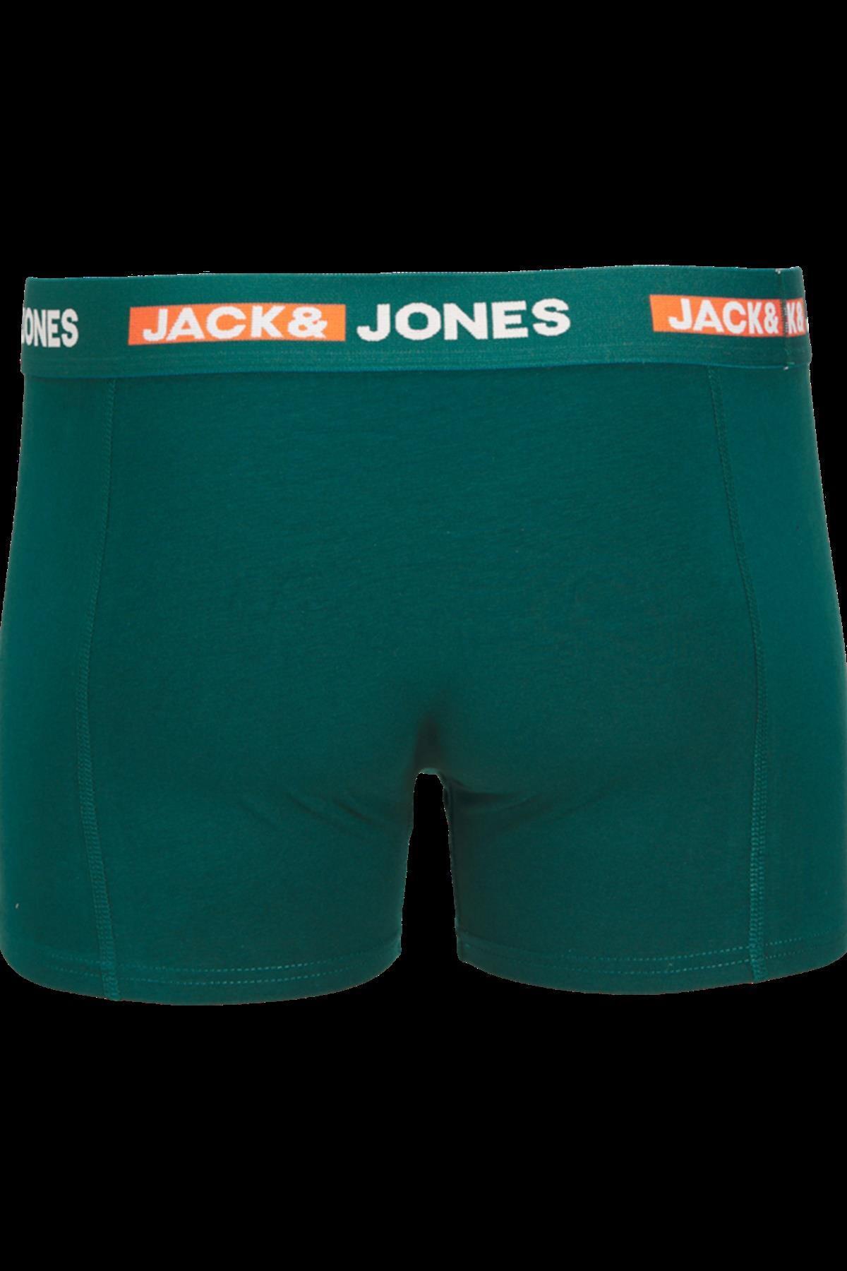 Jack & Jones-JACSCOTT SOLID TRUNKS 3 PACK SN SİYAH12260058 2