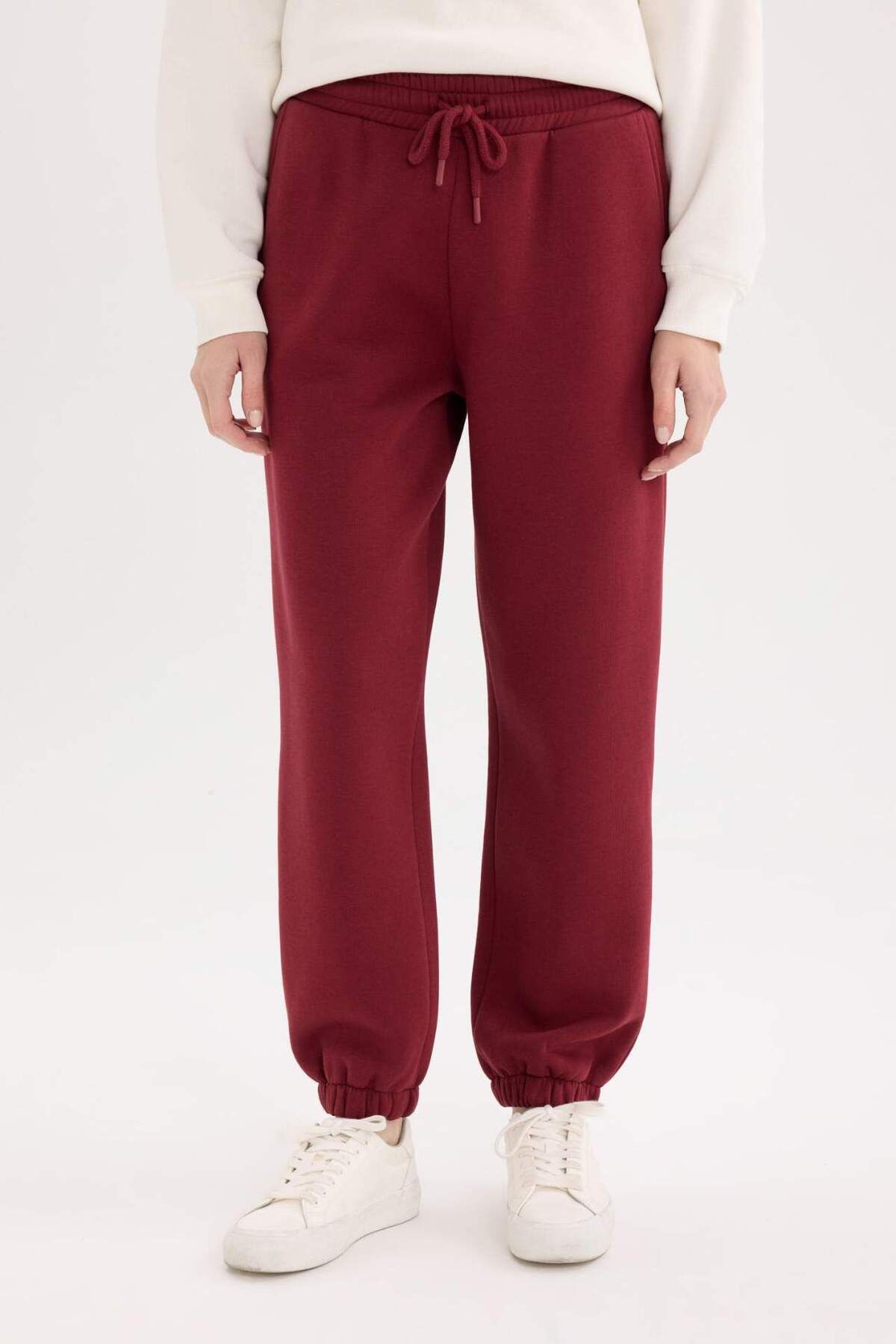 DeFacto-Standard Fit Dicke Jogger Eishofman Hose Taille Bein Elastisch Basic Düz Lang Größe S7370AZ24WN 4