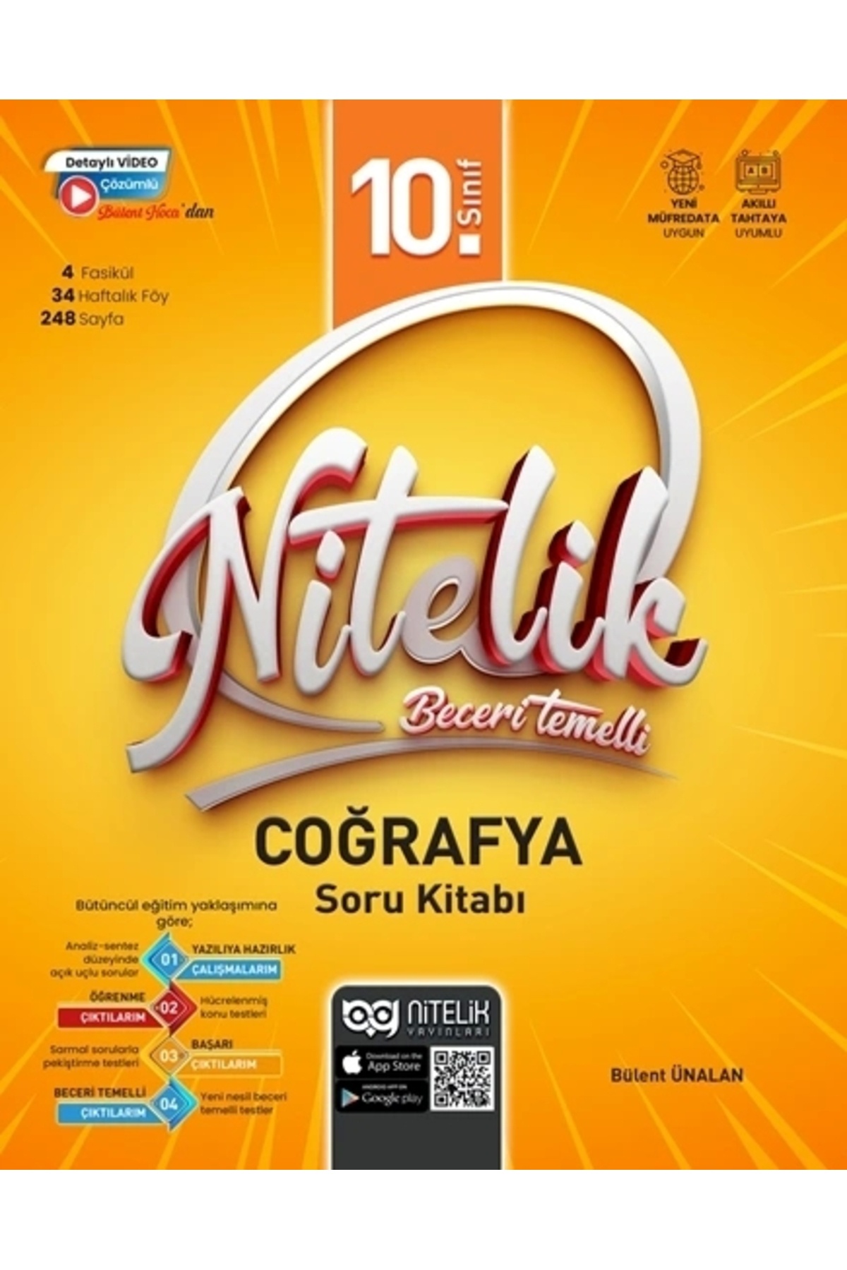 Nitelik Yayınları 10. Sınıf Beceri Temelli Coğrafya Soru Kitabı