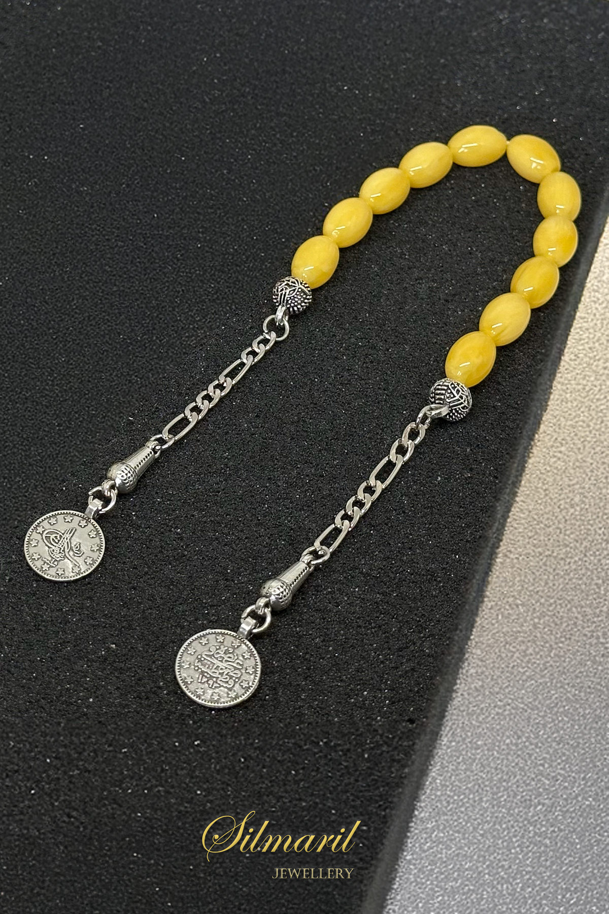 Erkek Hediyelik Beyrut Damla Kehribar Zaza Tesbih — Muammer Köksal Design — Tespih (3)