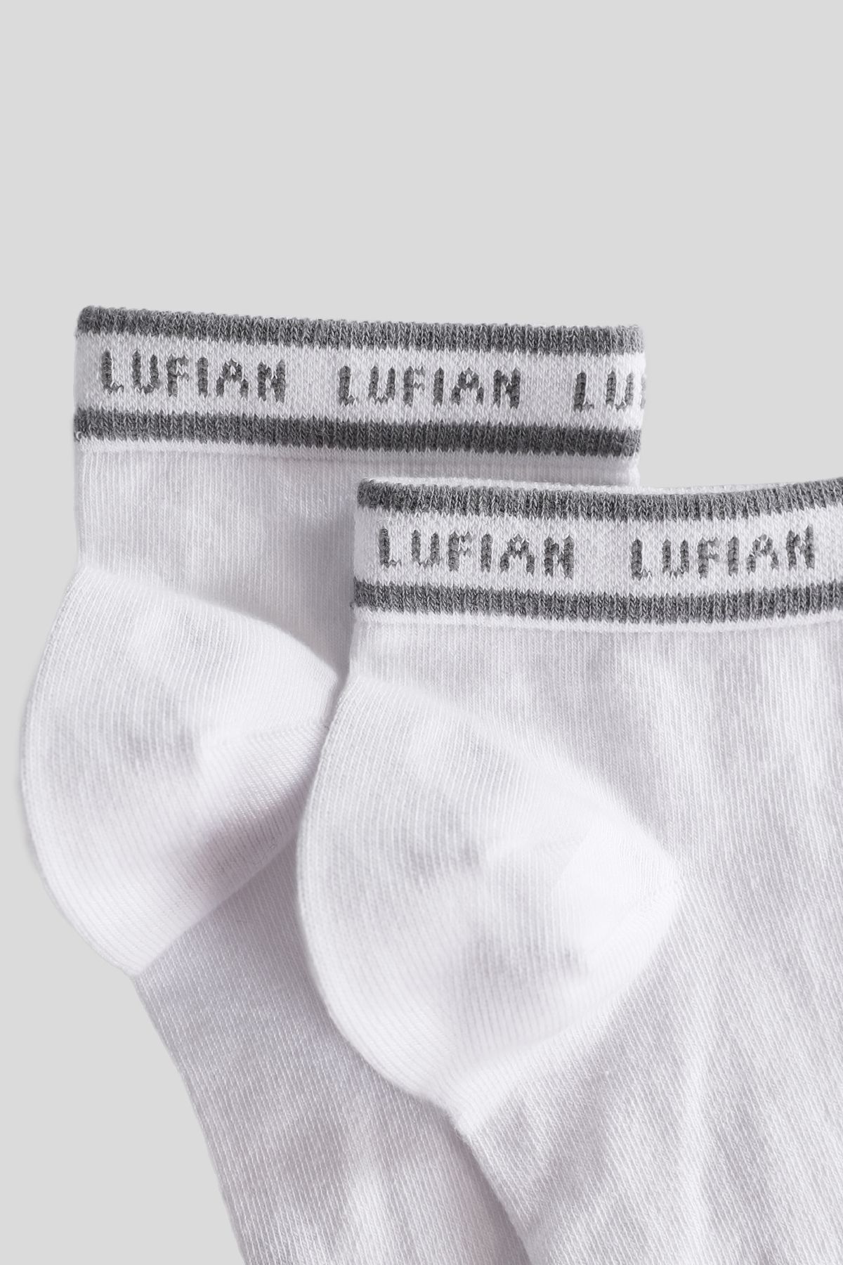 Lufian-Șosete Steffy White pentru bărbați 2
