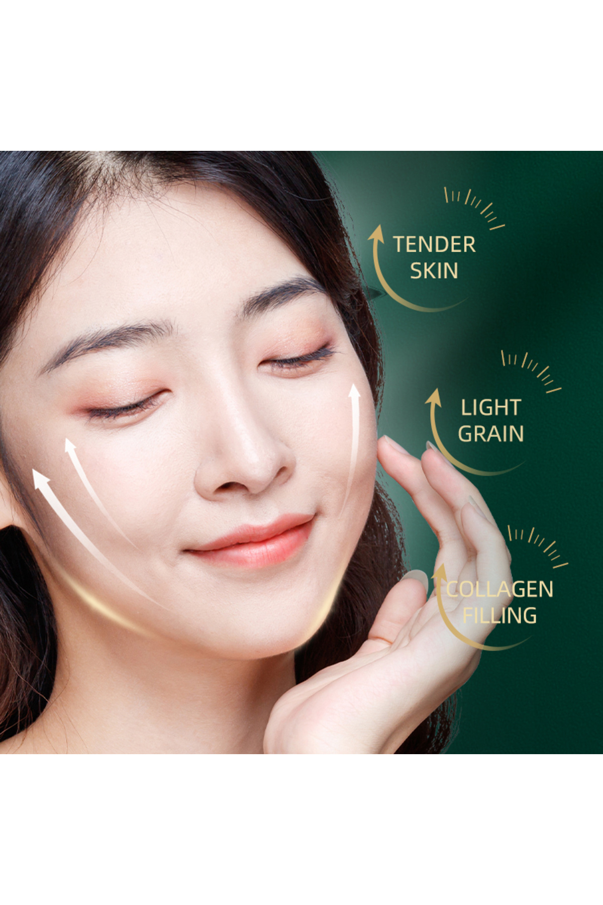 Deniz Üzümü Kolajen Serum - Çift Fazlı Nem & Esneklik Iksiri | 5'li Bitkisel Yağ Formülü — MXL2527 — تصویر 6 از 7
