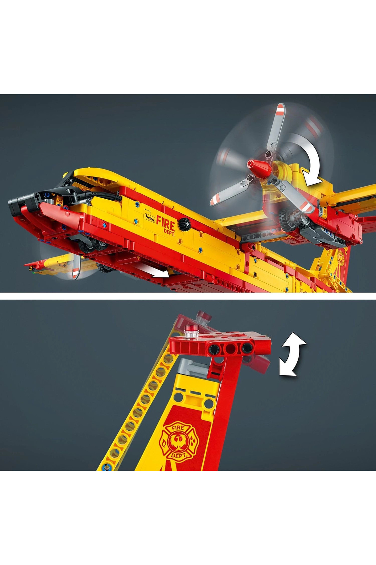 LEGO-Technic Firefighter Plane 42152-10 Creative Vote for Children over 10 Years Old Containing Model Aircraft Project 4
