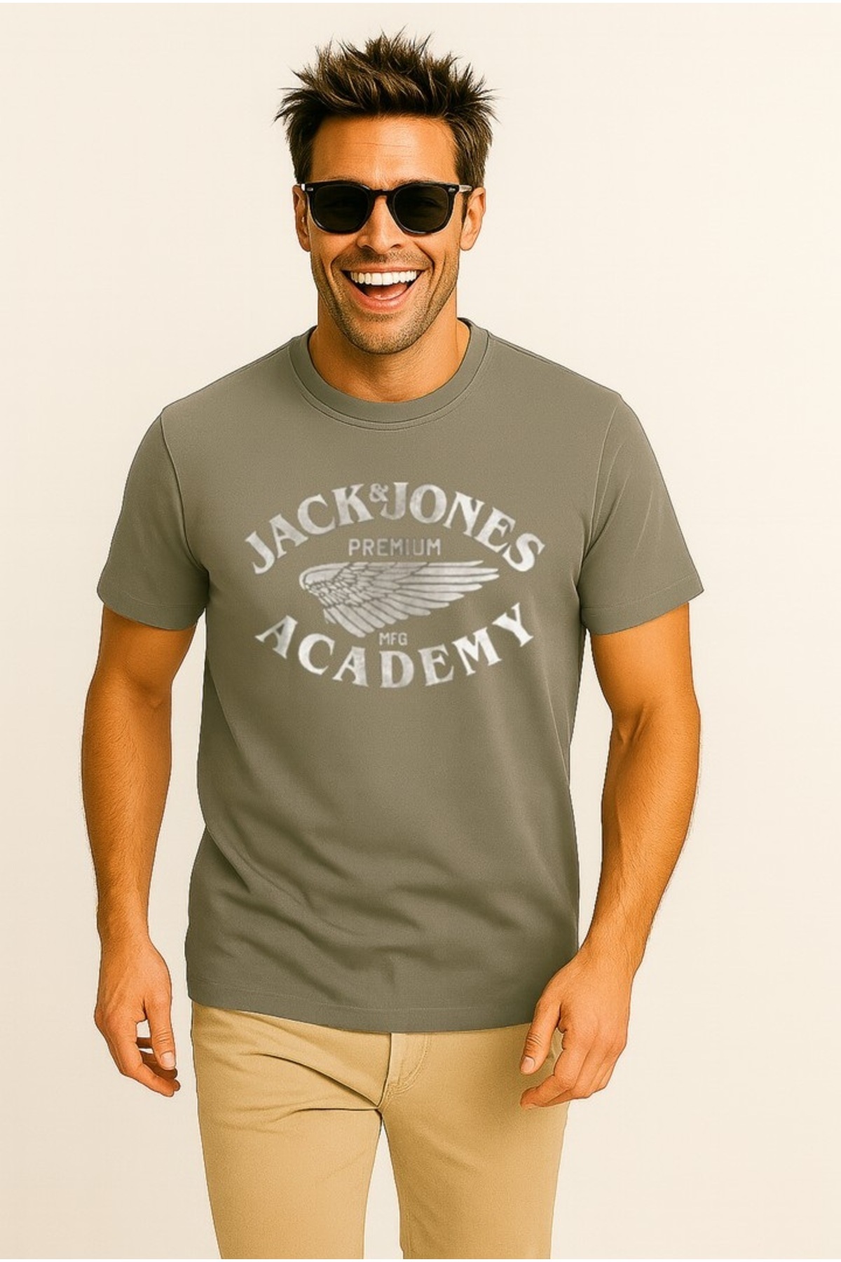 جک اند جونز JACK&JONES 12276650 JPRBLUFREDDY آستین کوتاه TSH