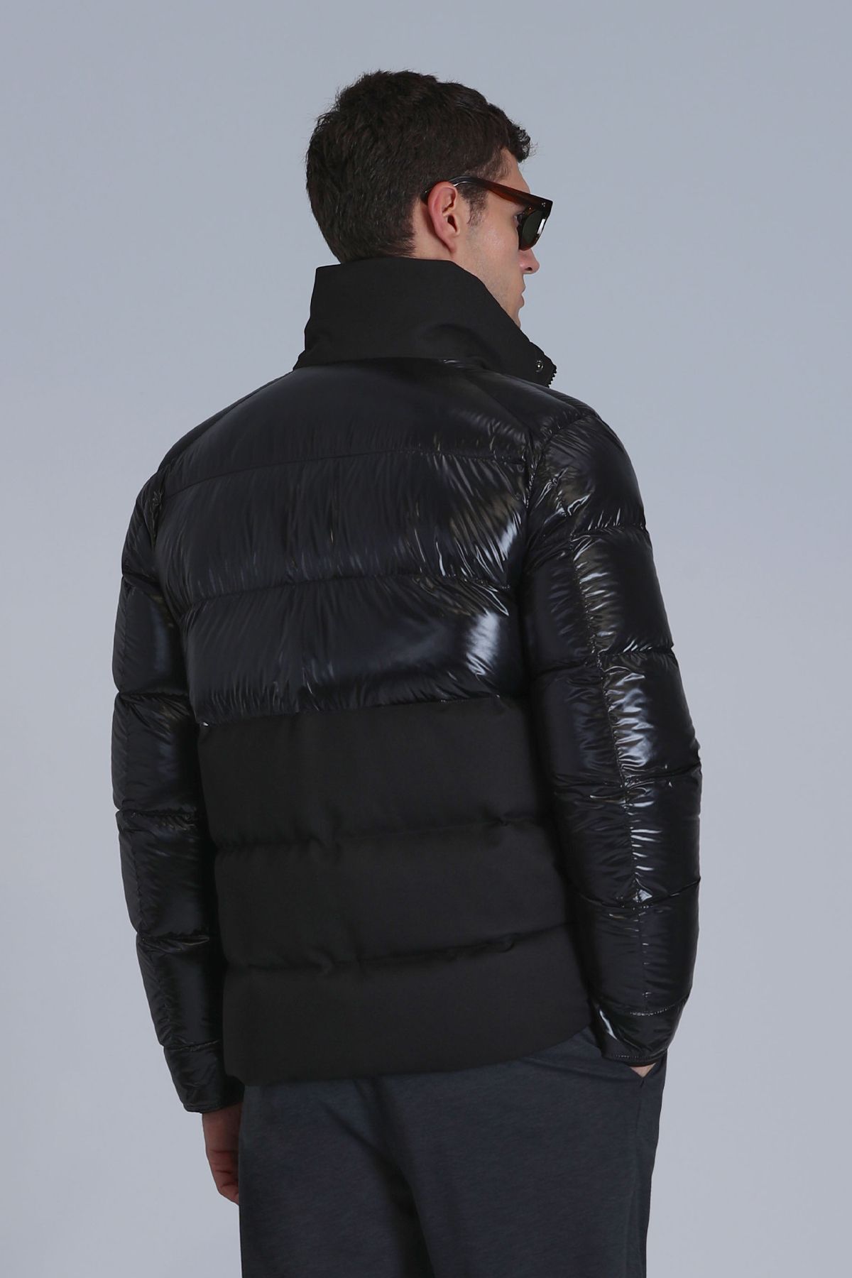 Lufian-Palton bărbătesc Genius Goose Feather Negru 6