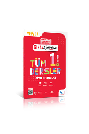 Sınav Yayınları 1. Sınıf Tüm Dersler Soru Bankası