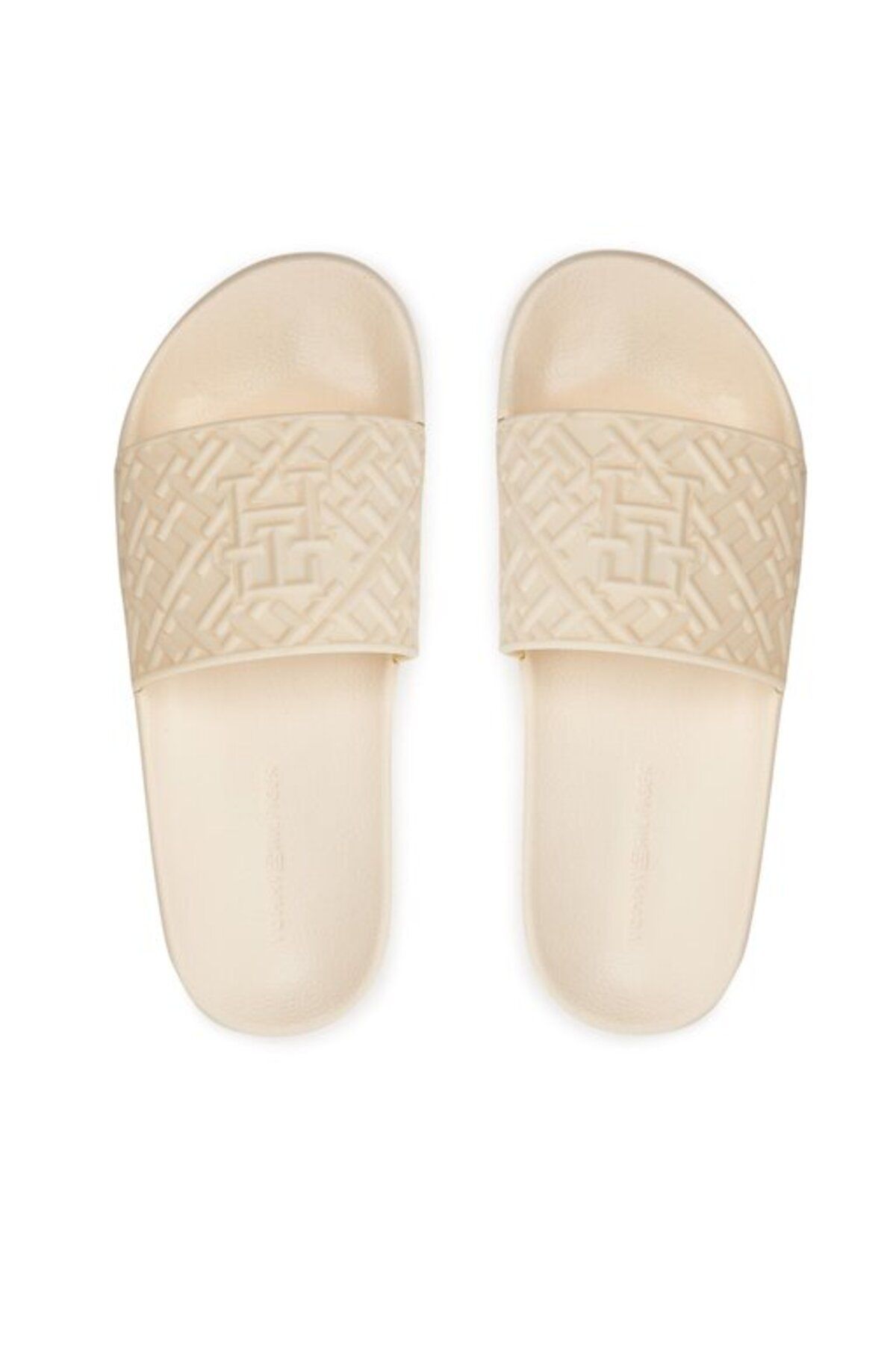 Tommy Hilfiger-Şlapi Th Monogram Pool Slide FW 0 FW 06987 Bej 5