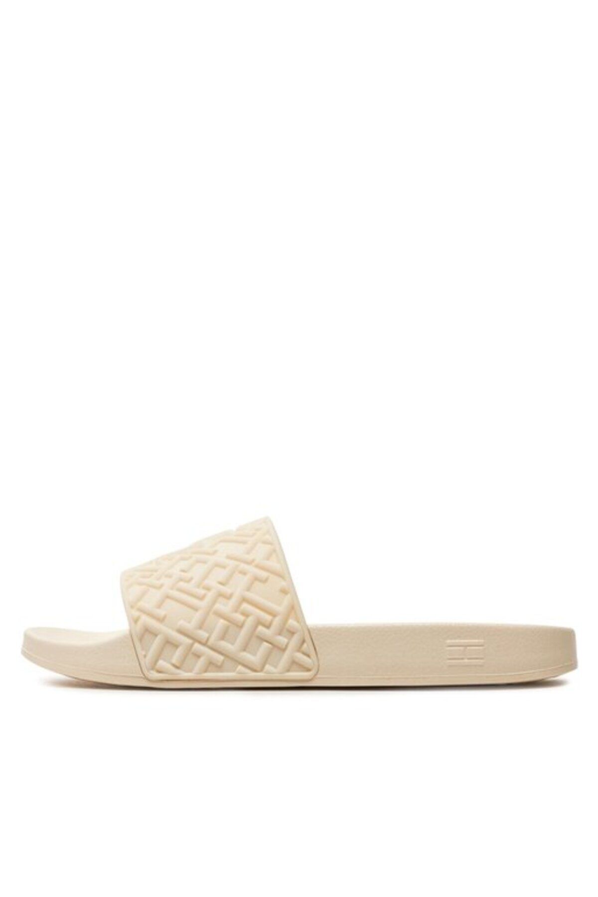 Tommy Hilfiger-Şlapi Th Monogram Pool Slide FW 0 FW 06987 Bej 6