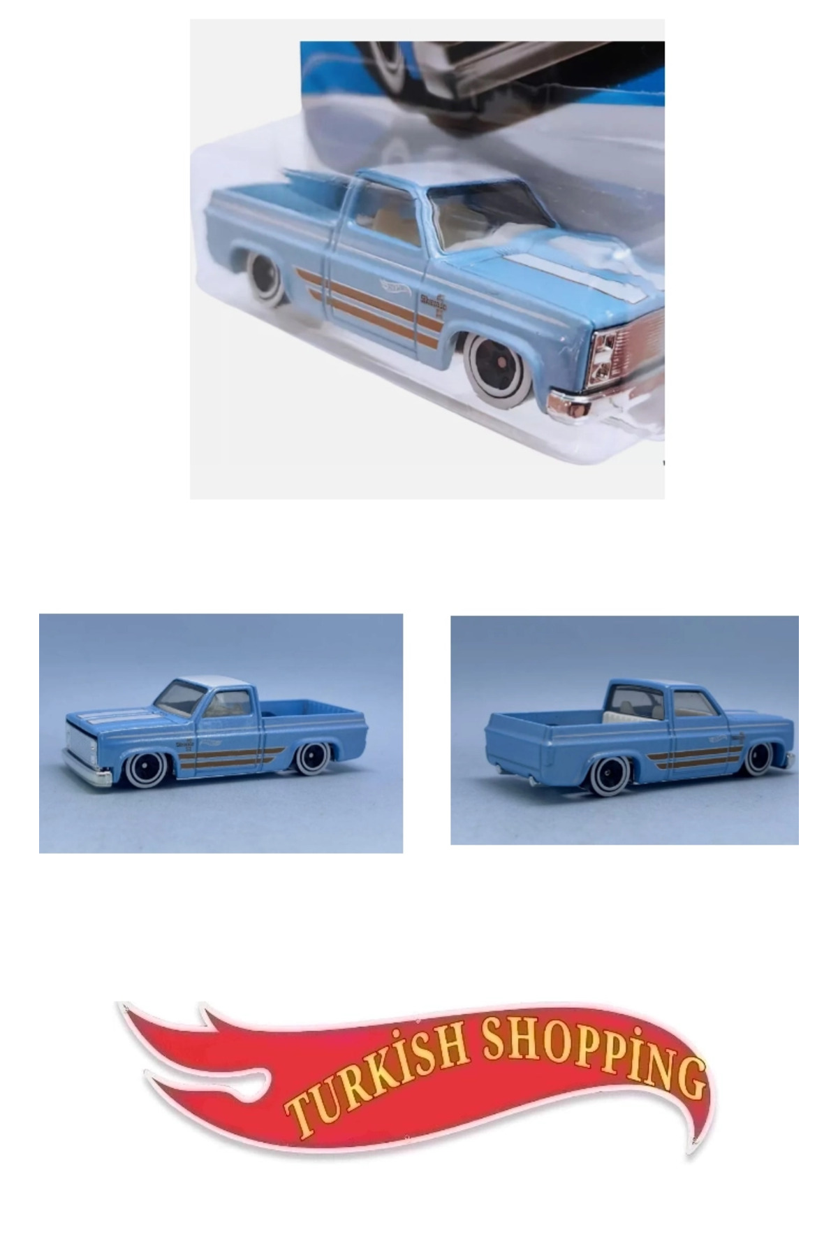 HOT WHEELS 1:64 Ölçek 2025 Case 83 Chevy Silverado Pikap - Fiyatı