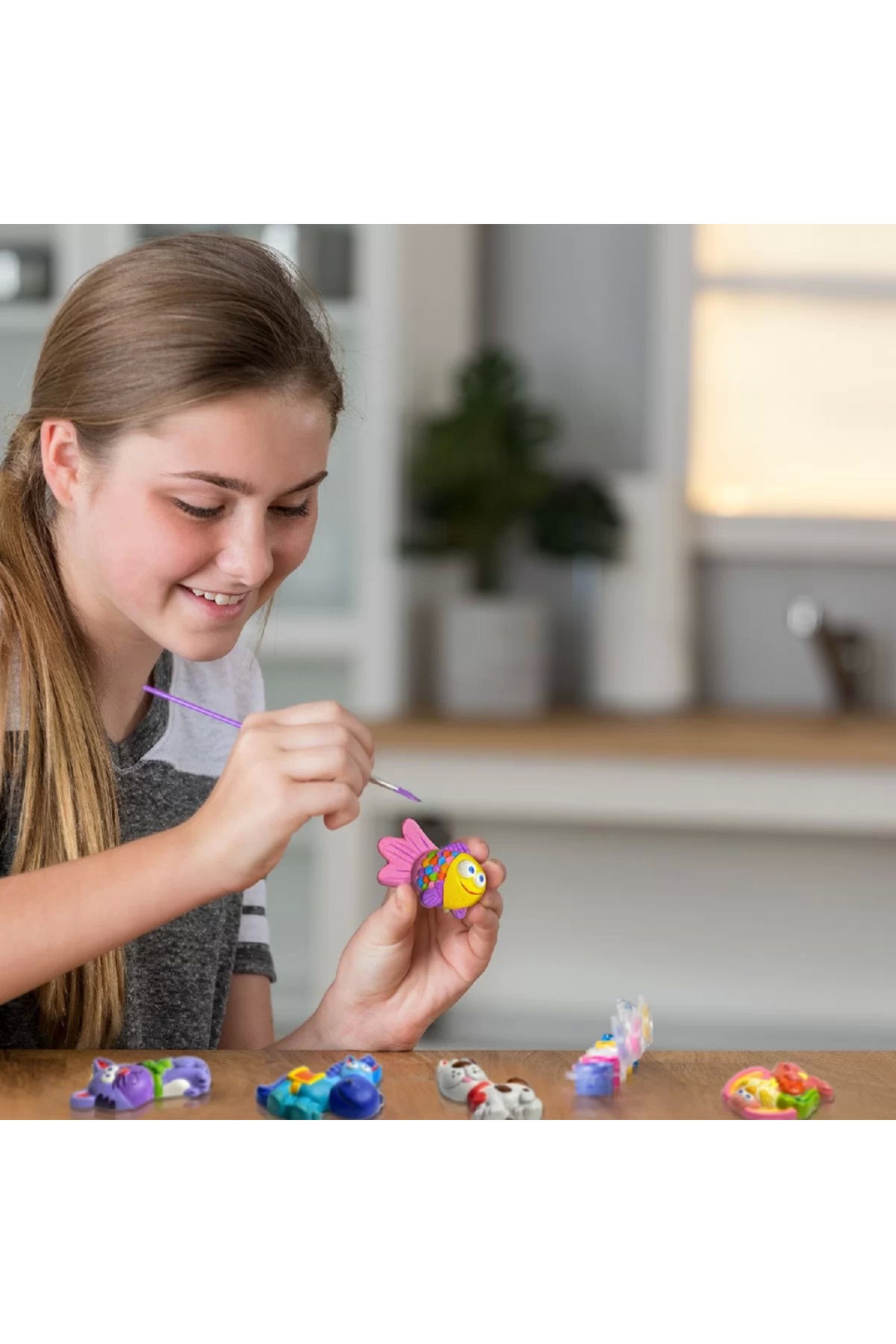 مجموعه قالبگیری و نقاشی حیوانات بامزه نسورلد ۴ متر