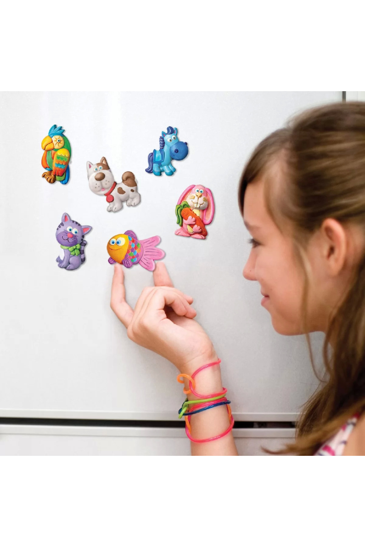 مجموعه قالبگیری و نقاشی حیوانات بامزه نسورلد ۴ متر