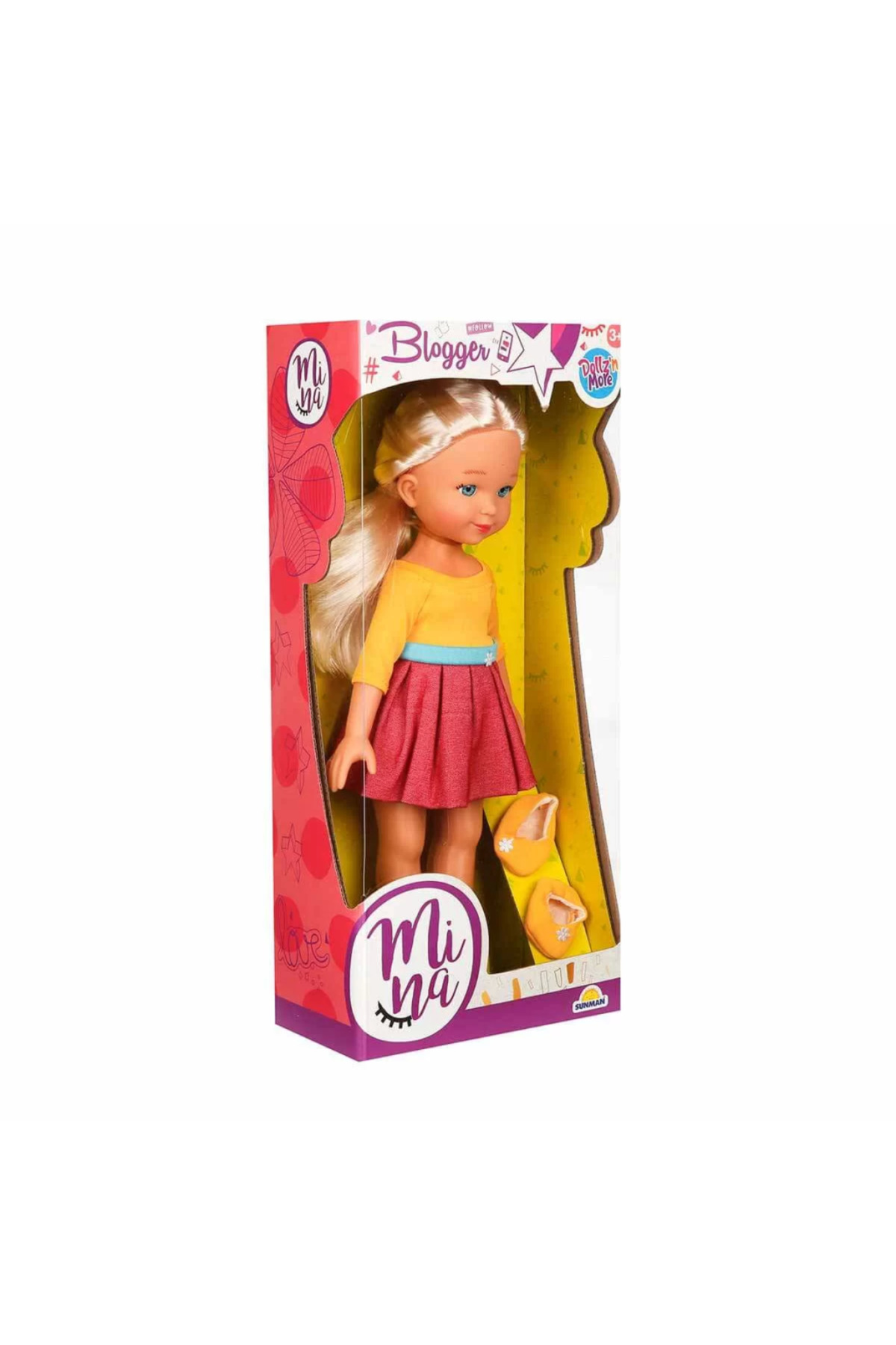 NW NessiWorld Mina Blogger Bebek 35 cm fotoğrafı 5 (önizleme)