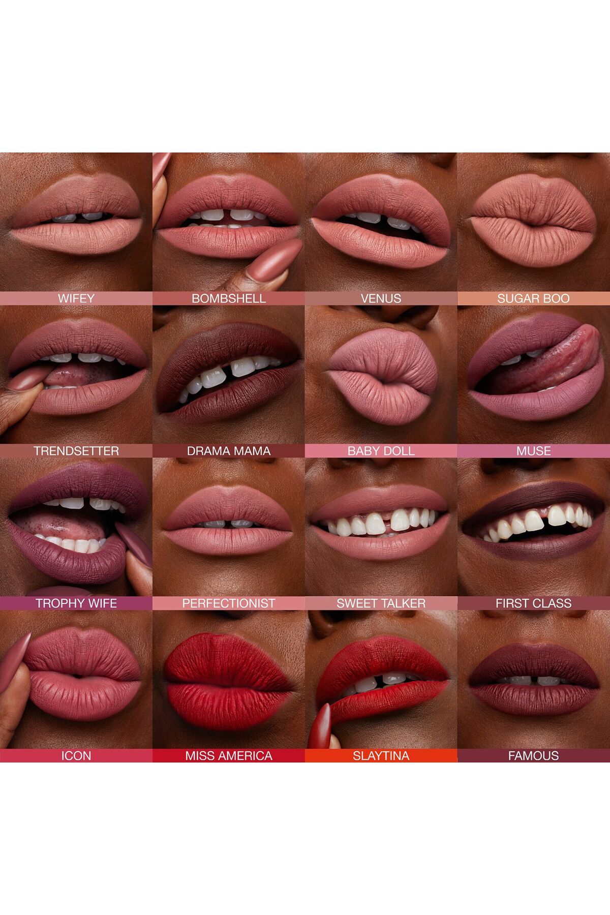 Huda Beauty-Matte Finish Liquid Lipstick That Softens Lips and Highly Intense Color Pigmentation- Bombshell 5