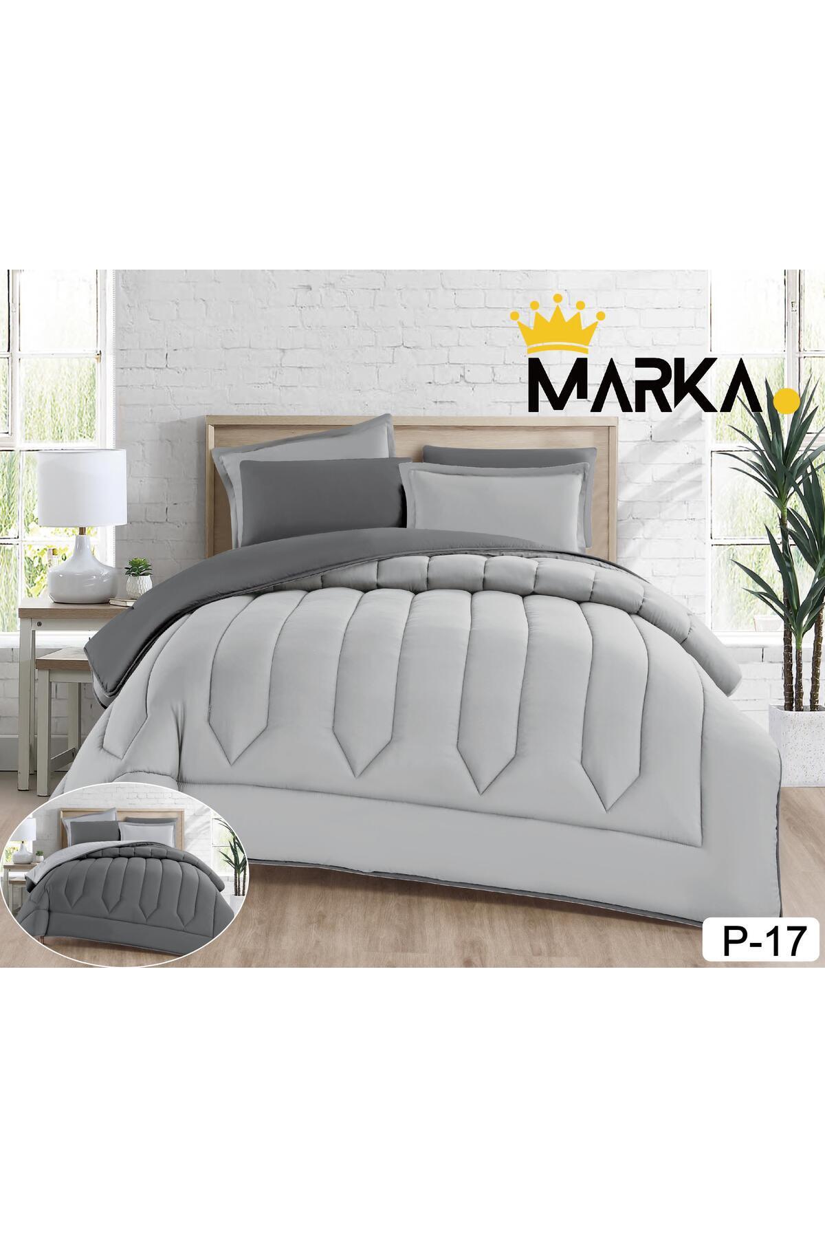 Marka-Plain single bedspread, 4-piece set, double-sided system, size 170 x 230 cm 1