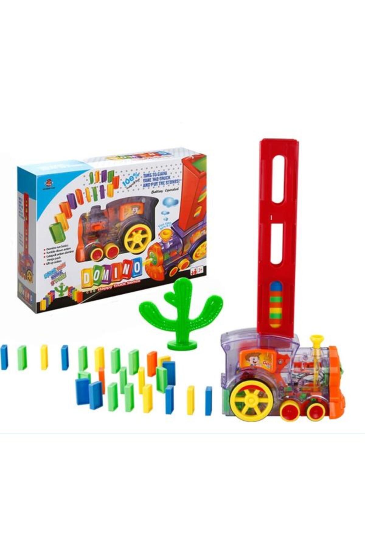 Bebeking-Train locomotive domino with automatic arrangement 80 pieces 5
