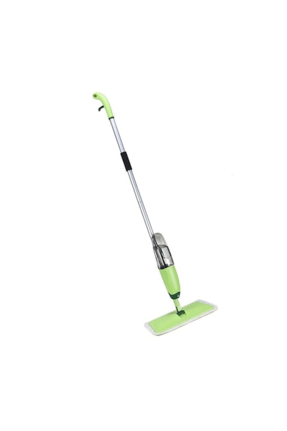 Deliny Mop 2in1 microfibra cu pulverizator Deliny, rezervor 500 ml, lavete microfibre, verde