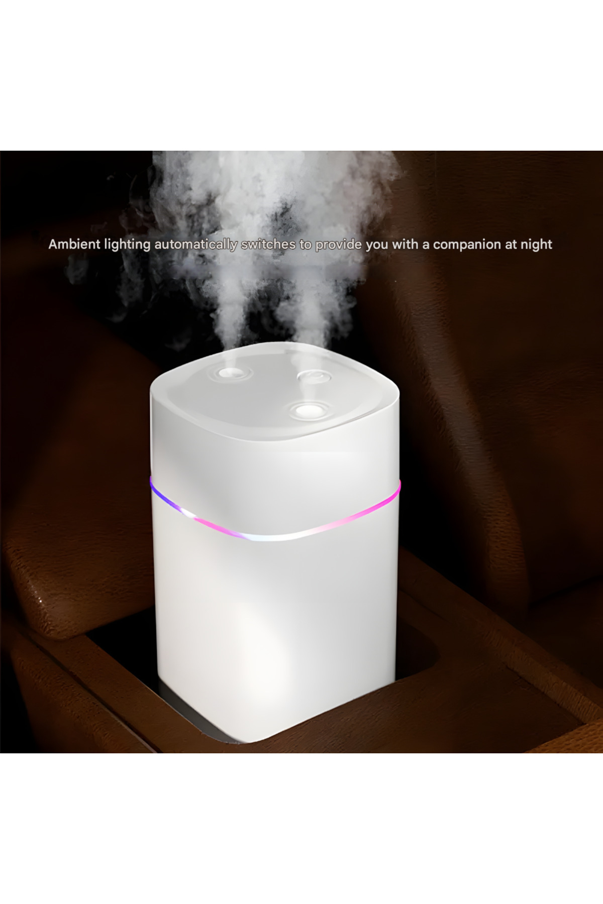 AYCB-™ Premium Smart Humidifier, Multicolor LED, Modern Design, Silent, Multiple Operating Modes 6