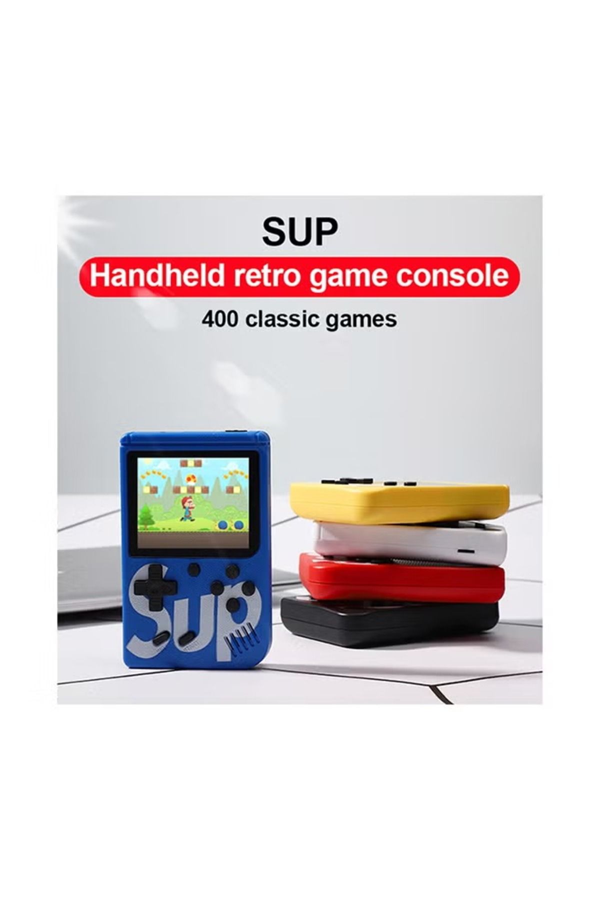 SUP-وحدة تحكم ريترو محمولة 400 في 1 4