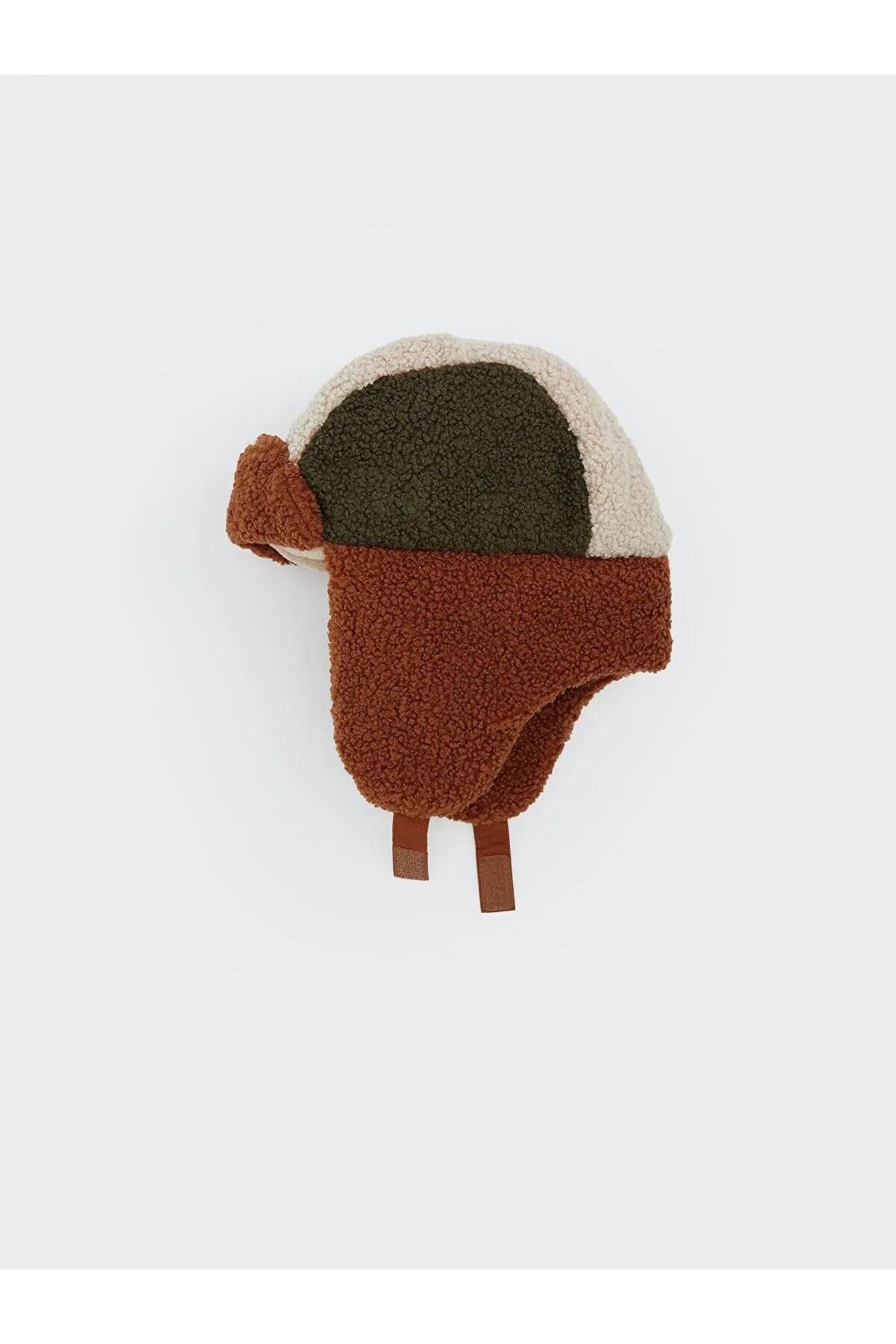 LC Waikiki-Lcw Accessories Boys' Snow Hat with Fur Inside (W5) 2