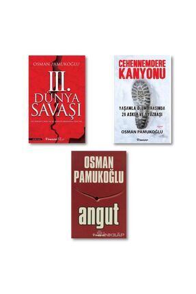 İnkılap Kitabevi Osman Pamukoğlu Kitap Seti / 3. Dünya Savaşı - Angut - Cehen...
