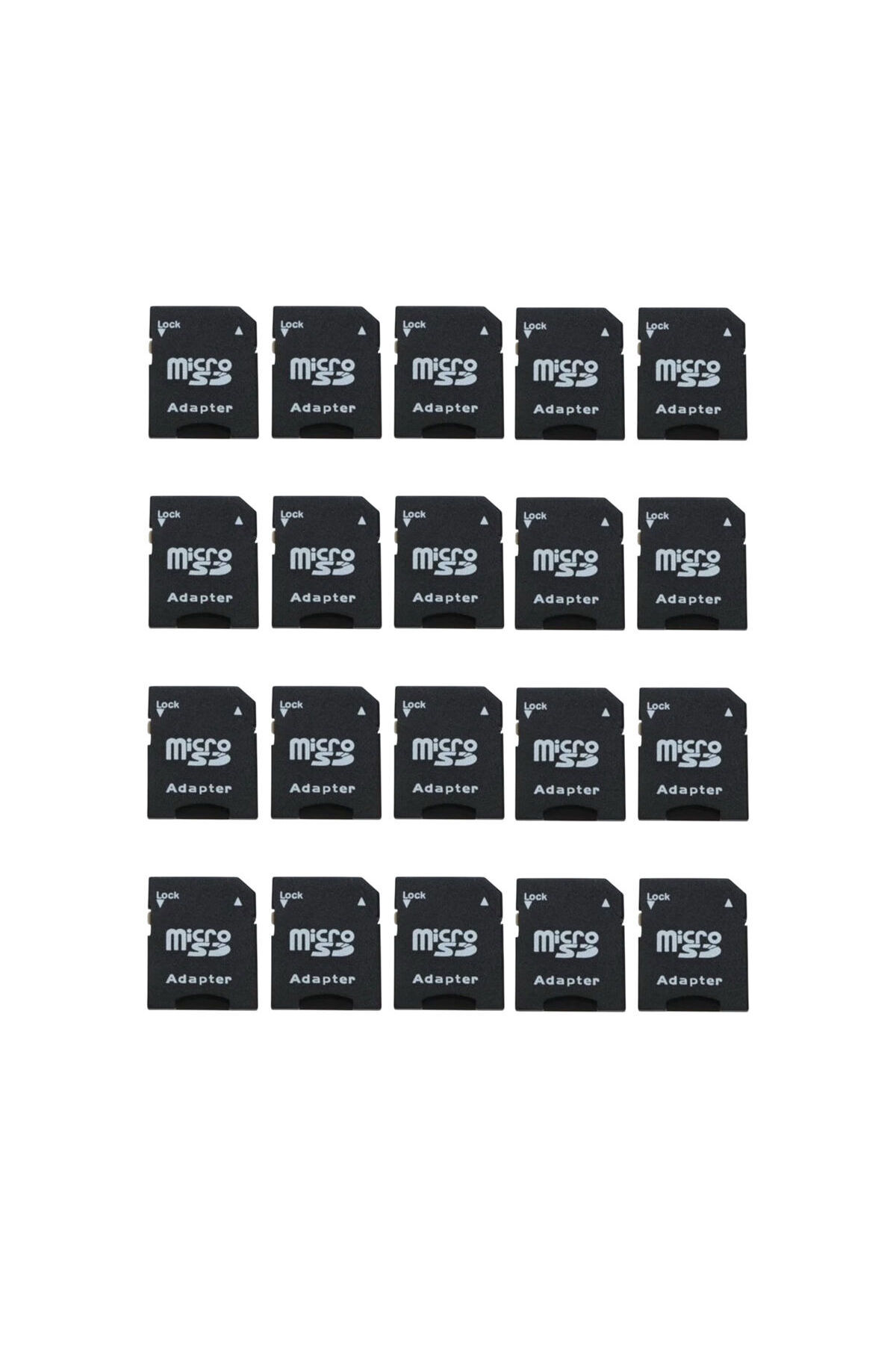 ULTRATEKNO-20Pcs Sd Memory Card Adapter Micro Sd Card Adapter 3