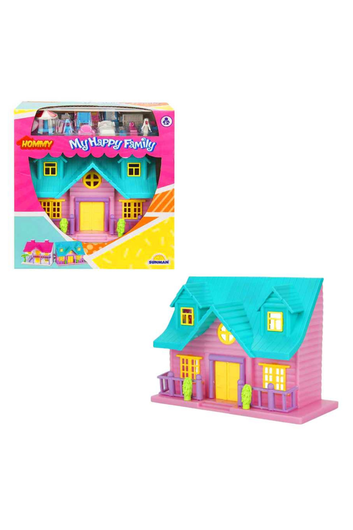 liberty tokyo ルーベン&ヒメ　2体セット Art Tone SUNMAN HOMMY MY HAPPY FAMİLY VİLLA SET 18 PCS KÜÇÜK 2A 3+