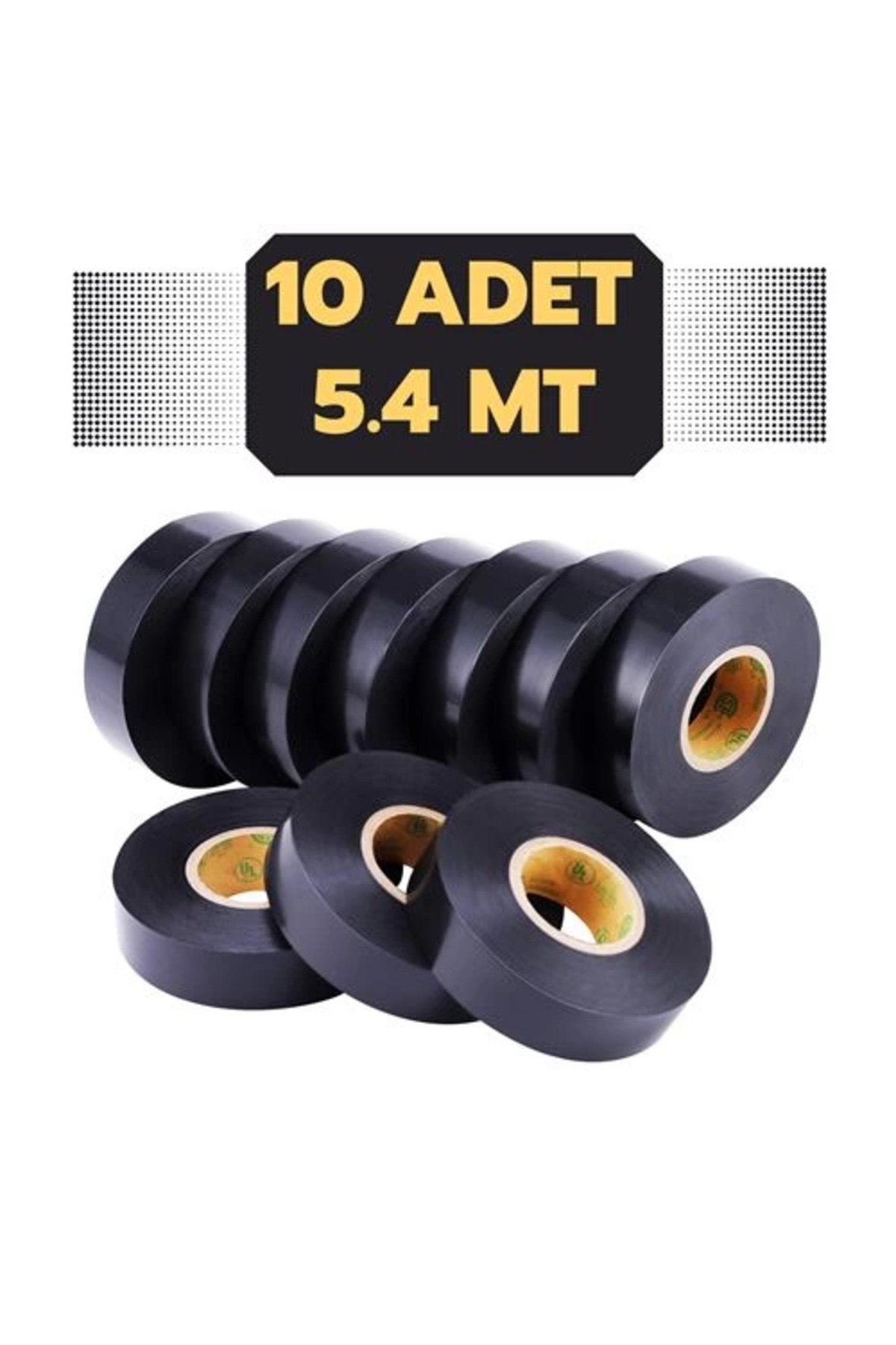 Belle Fusion BFS Cinta 10 Adet Elektrik İzolasyon Bandı