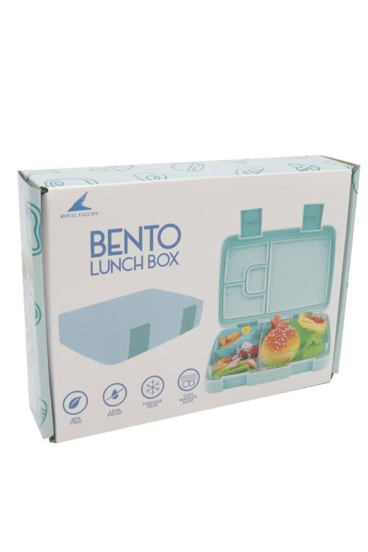 rexa-Lunch Box with 3 Compartments – Leakproof & Convenient Meal Container 3