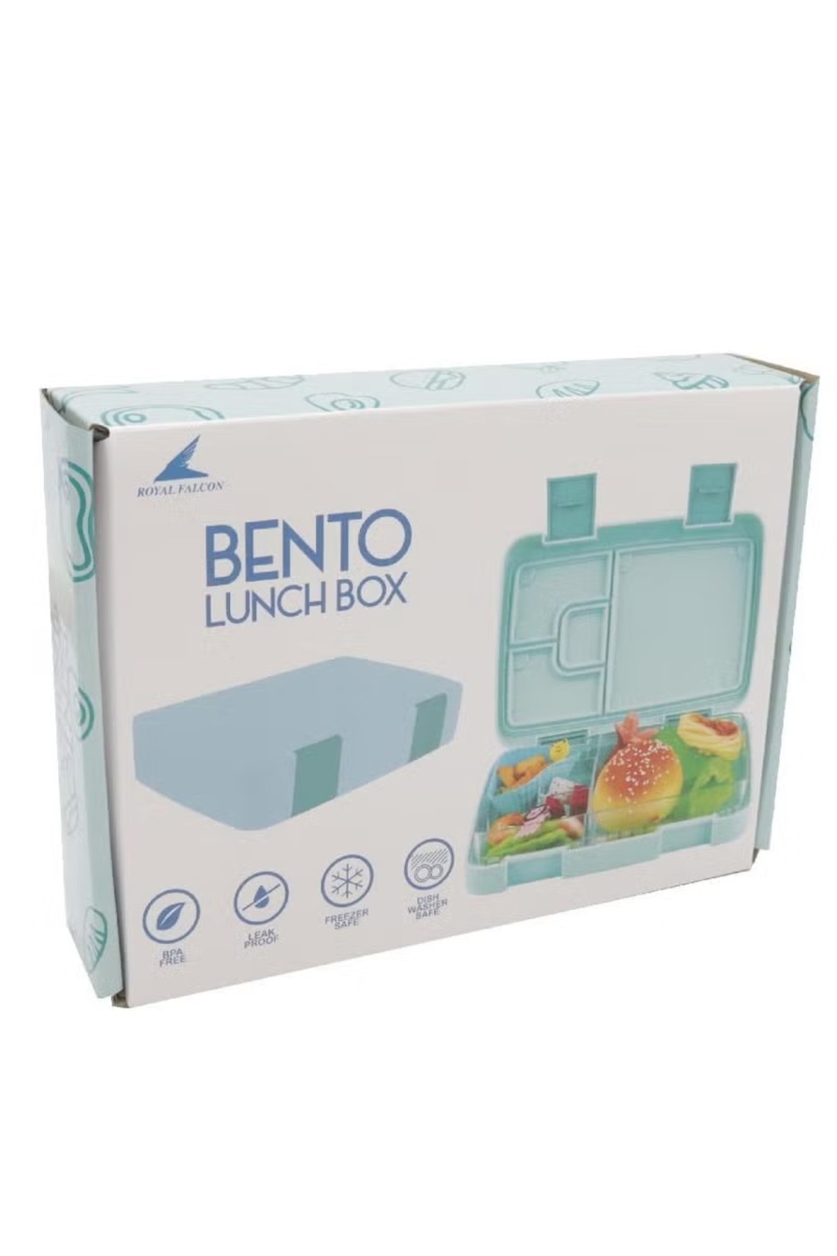 rexa-Lunch Box with 3 Compartments – Practical & Leakproof Food Container for Daily Use 3
