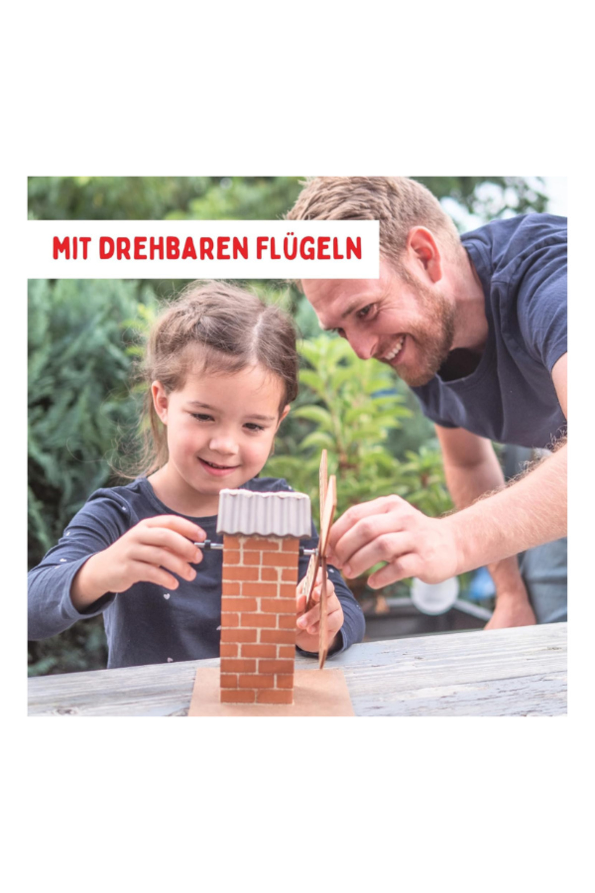 آلمان ۴۰۴۰ – آسیاب بادی – ساخت با آجر و سیمان واقعی