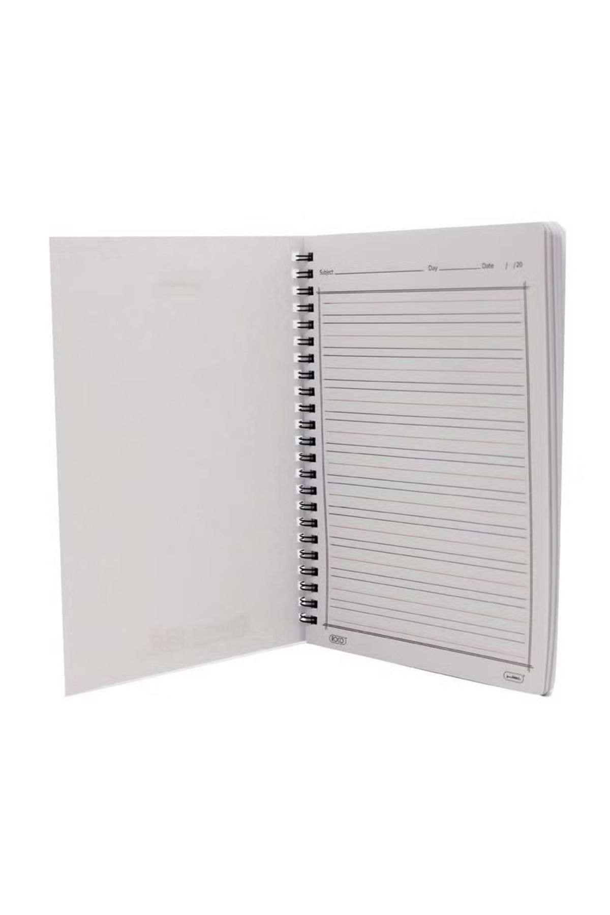 Roco-Notebook A5 100 Sheets Double Ruled – English Writing Notebook for Daily Use 2