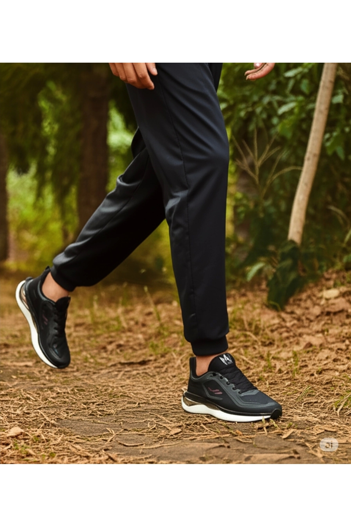 Lescon Flex Foam Miura-2 Erkek Spor Ayakkabı Siyah-Bordo - Fiyatı
