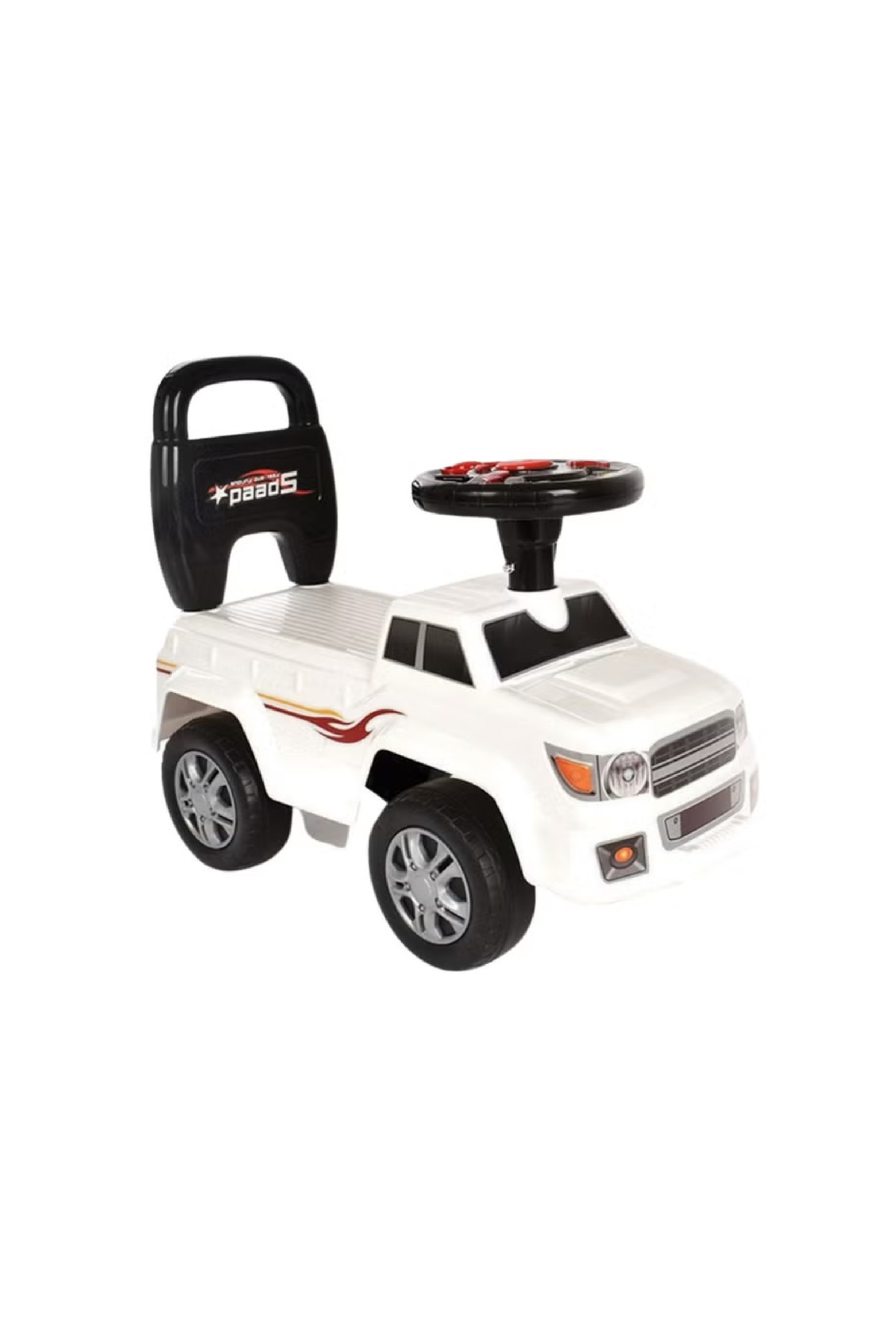 rexa-Toddler Push Ride-On Car – Smooth Design with Backrest and Parent Handle for Safe Fun 1