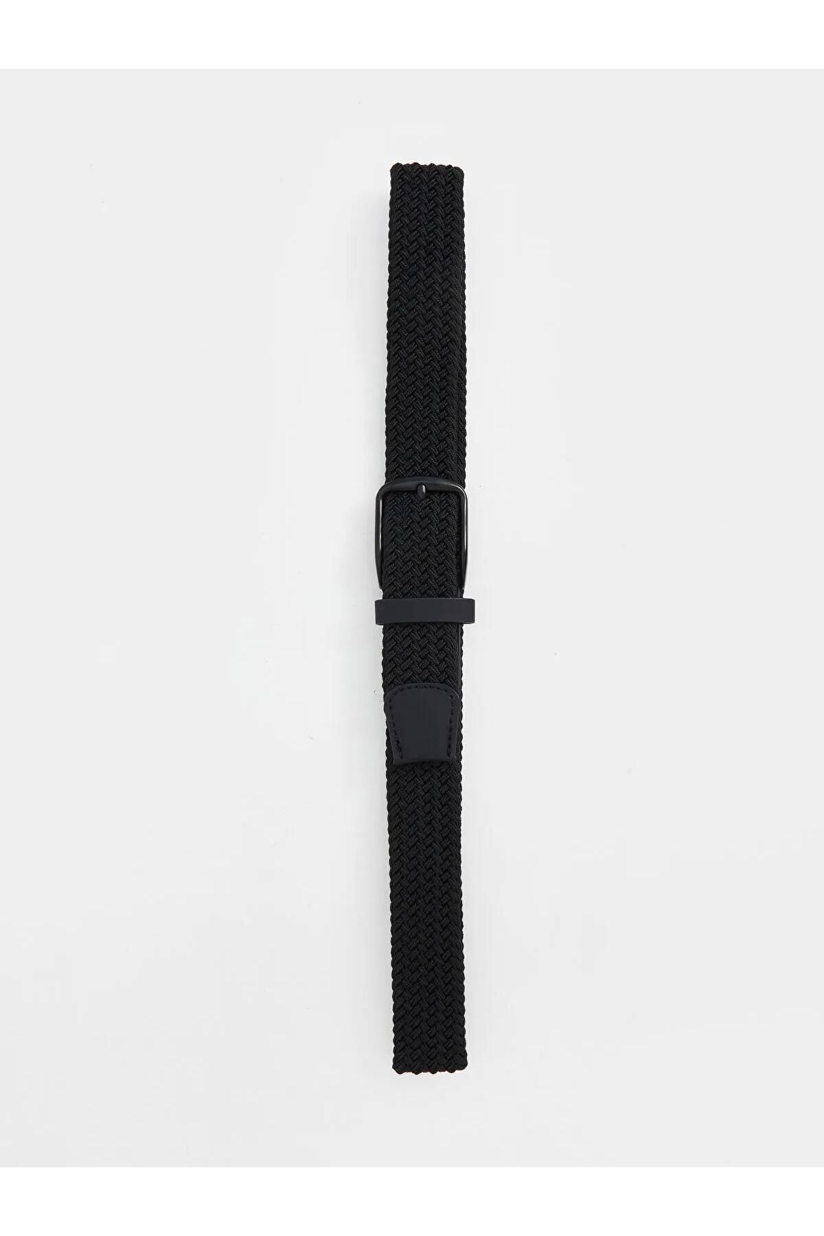 LC Waikiki-Lcw Accessories Knitted Patterned Men's Belt (W5) 4