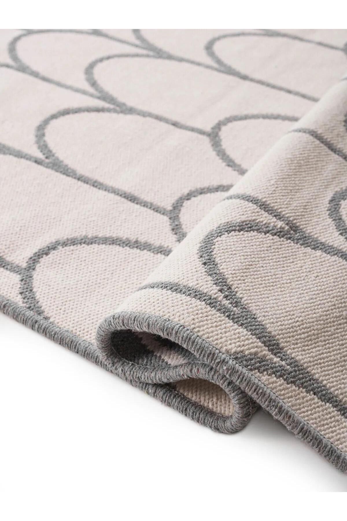 LC Waikiki-Lcw Home Patterned Double Sided Rug 80X140 cm (W5) 4