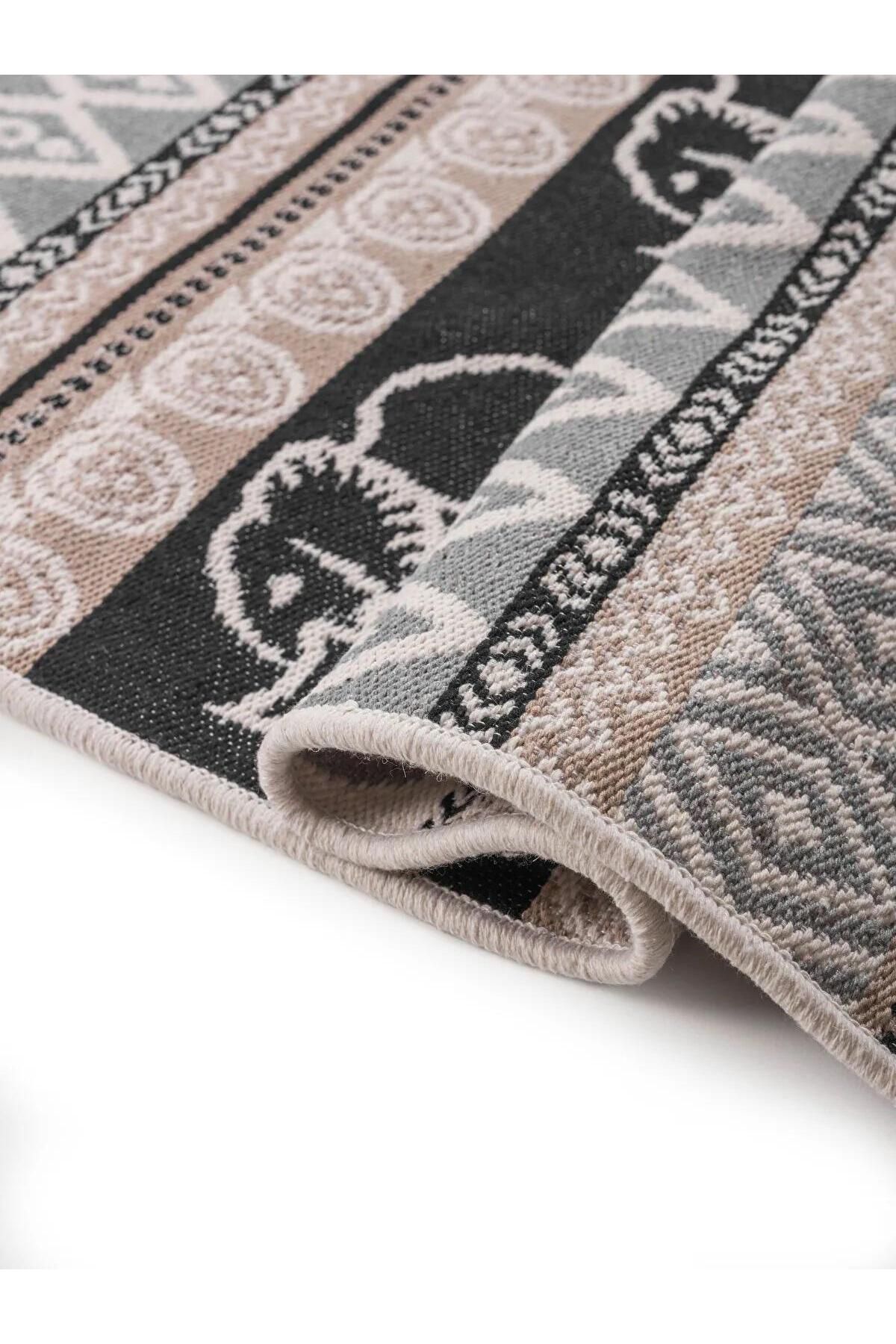 LC Waikiki-Lcw Home Patterned Double Sided Rug 80X140 cm (W5) 4