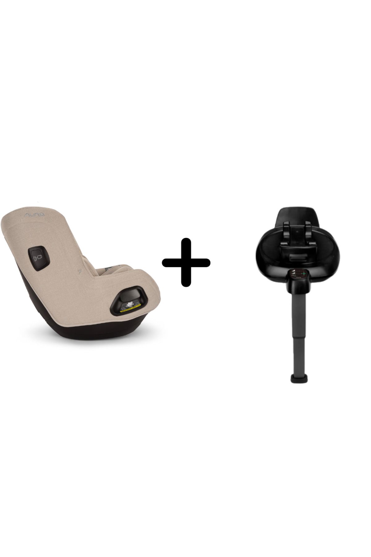 Nuna-- Set TODL next Biscotti rotating car seat, 40-105 cm + BASE next i-Size isofix, ADAC tested 3