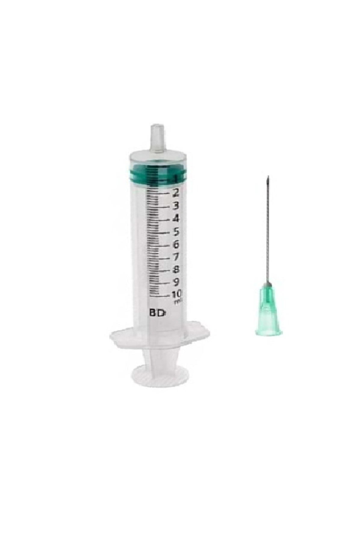 Bd Emerald 10 ml 10 cc Yeşil Enjektör 21G (0,8x40mm) 307739 - 100 Adet (Kutu)
