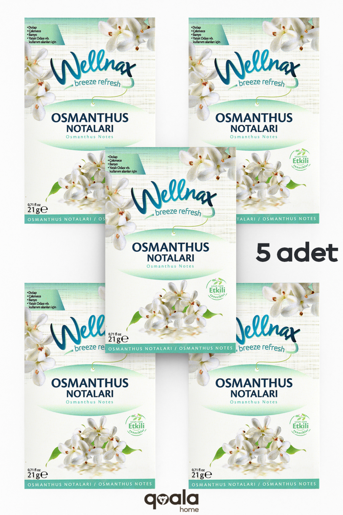 Wellnax breeze refresh ( 5 ADET ) Osmantus Notaları | Dolap Ve