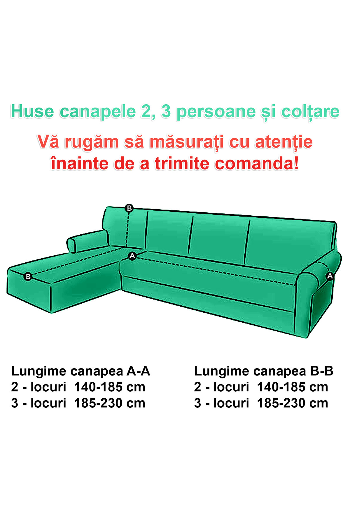 trendyhome-Husă elastică pentru canapea de colț, bumbac elastic, 3 locuri + 2 locuri, gri/alb, J11269 2
