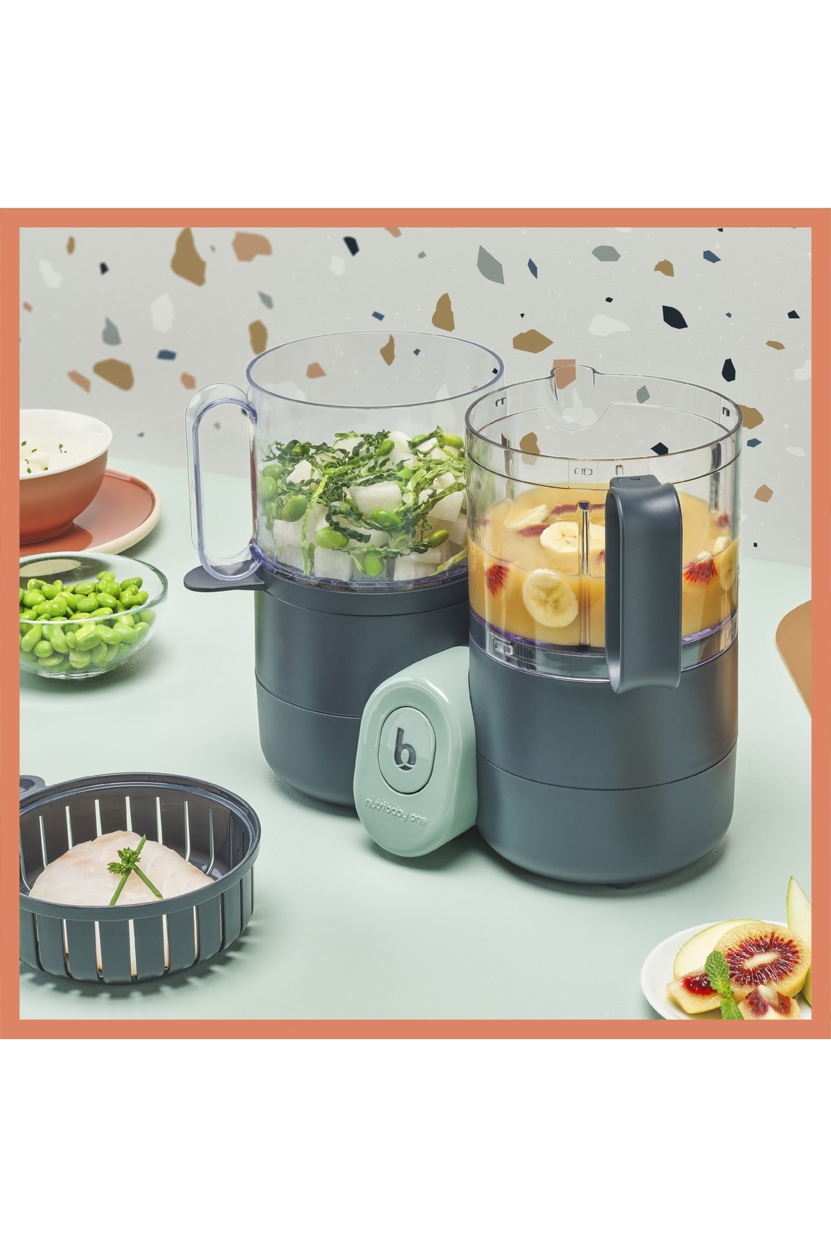 Babymoov-Robot de bucătărie multifuncțional 4 în 1 Nutribaby ONE 11