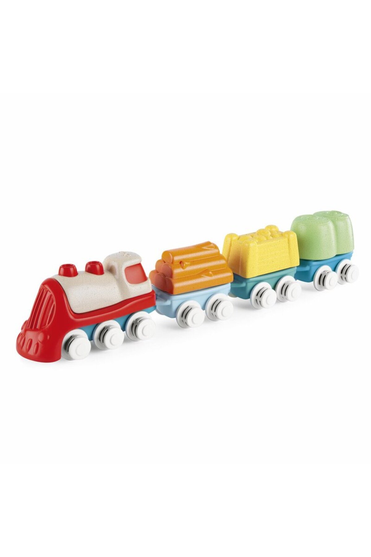 Chicco Baby-Train with track, Chicco, +, With 18 elements, Develops creativity and dexterity 4