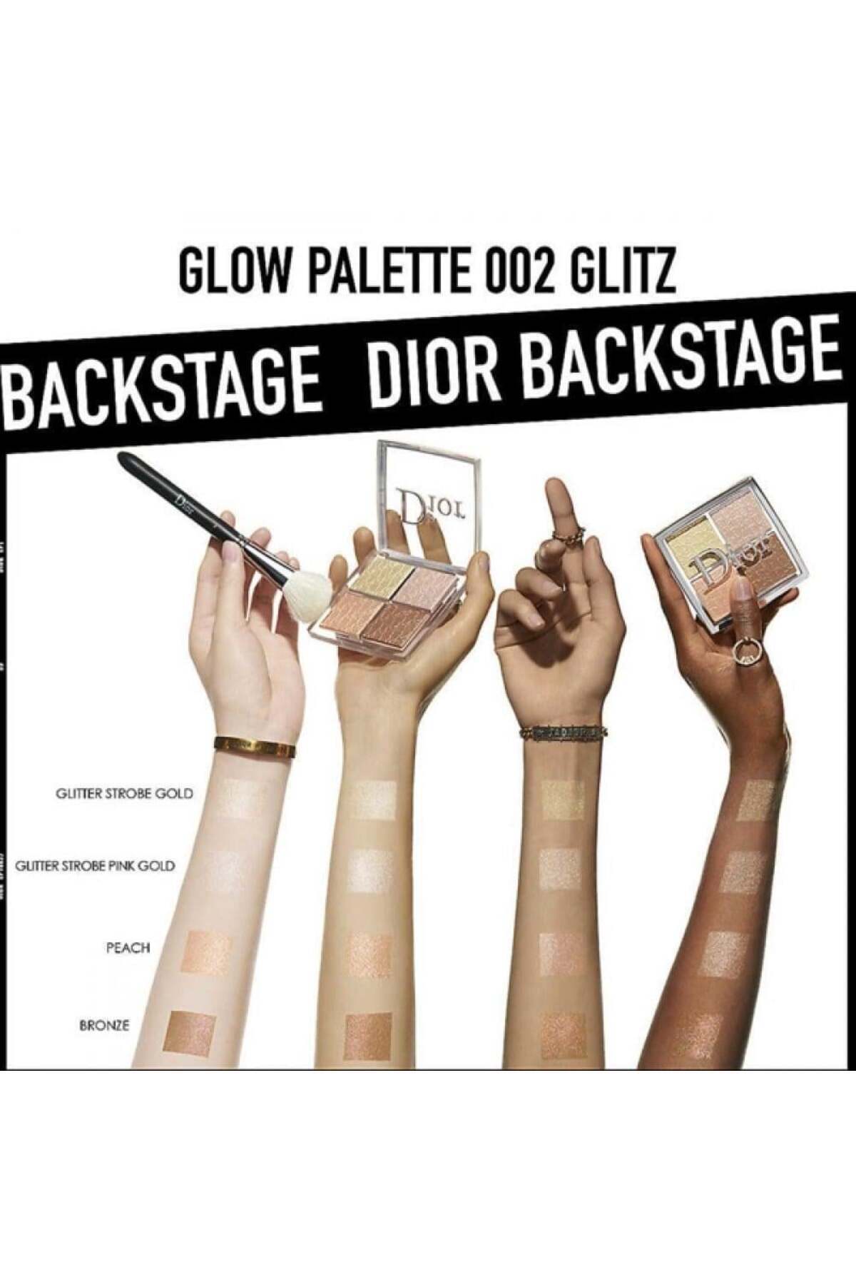 Christian Dior-Backstage Contour & Highlight Palette 001 Universal 8g 2