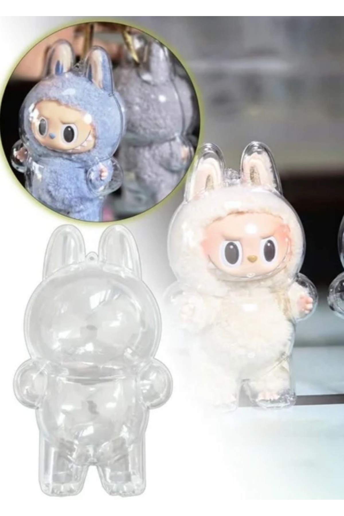 Otantik Home La bubu energy serisi ve koruyucu kutu la bubu peluş
