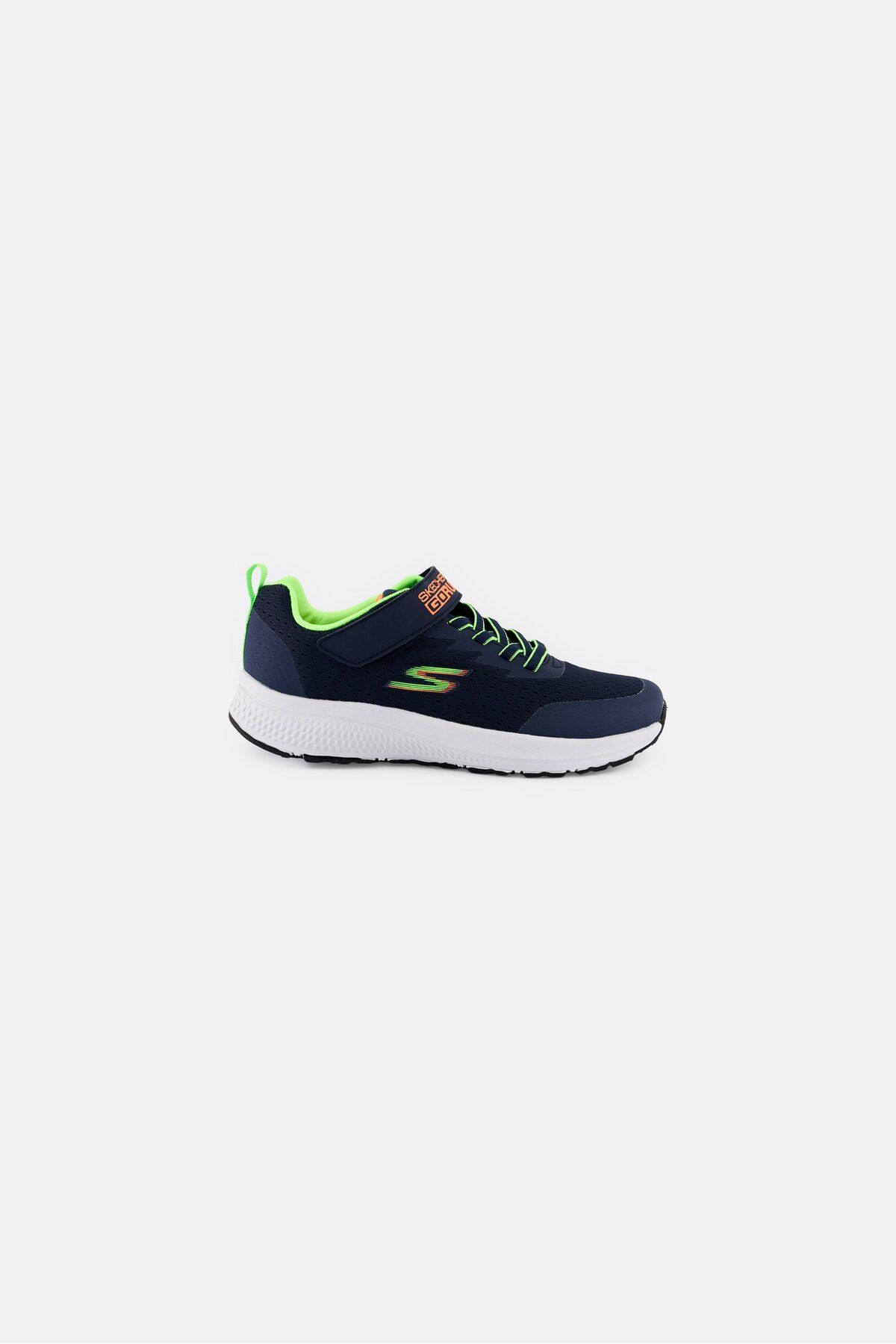 SKECHERS-Kids Boy Go Run Consistent Transitioner Velcro Closure Running Shoes, Navy 2