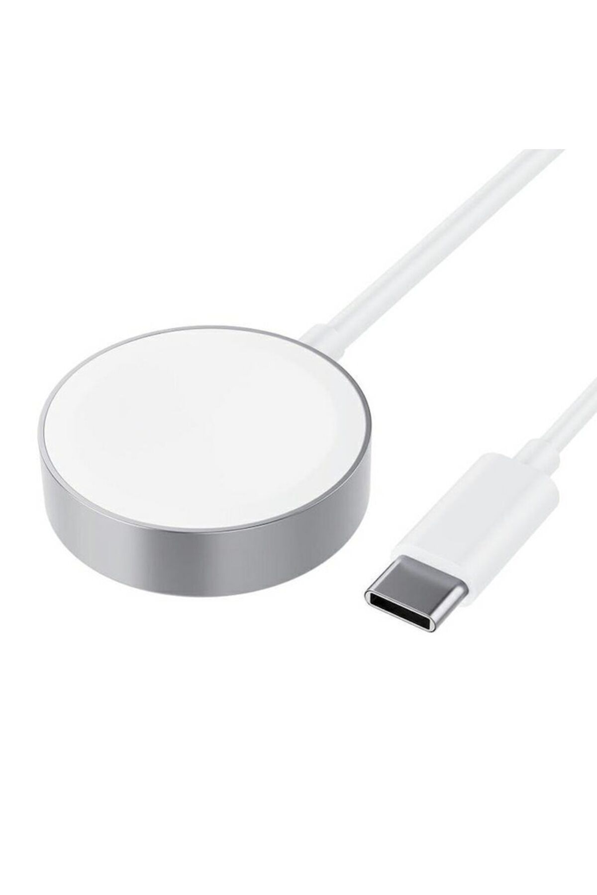 Dali-Încărcător wireless magnetic pentru Apple Watch, conector USB tip C, 1 m, alb 3