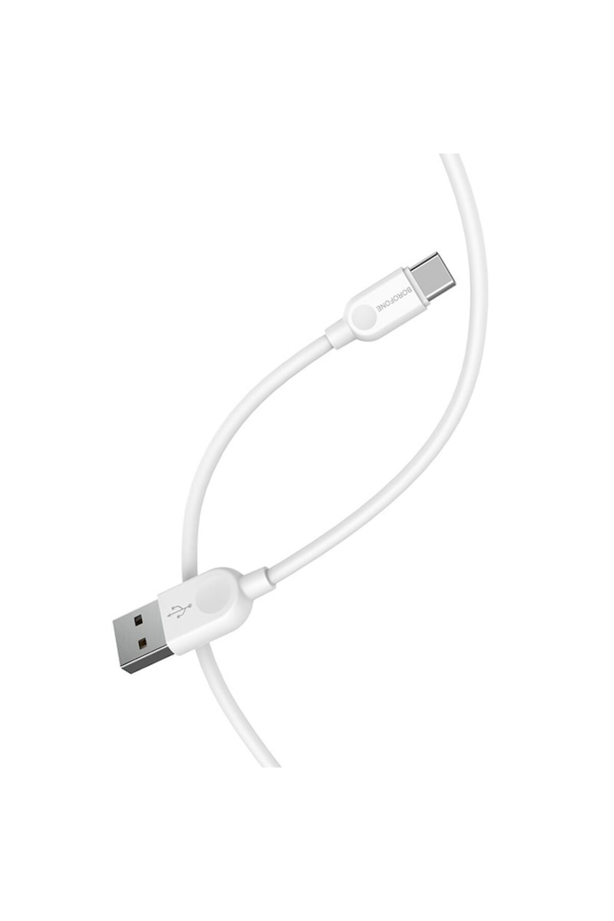Borofone-Cablu de încărcare și date USB A la USB Tip-C, 18W, 3m, alb 3