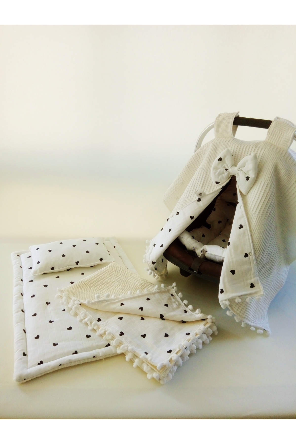 Wenaris Babynest Puset Örtüsü Puset Minderi EMZİRME YASTIĞI EMZİRME ÖNLÜĞÜ BATTANİYE ALTAÇMA fotoğrafı 2 (önizleme)